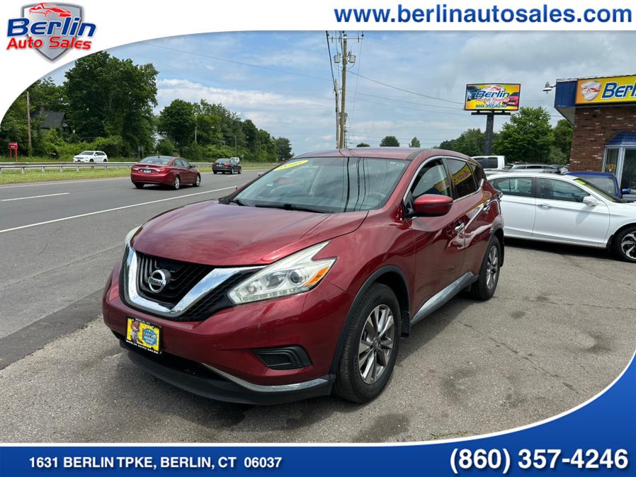 2016 Nissan Murano AWD 4dr S, available for sale in Berlin, Connecticut | Berlin Auto Sales LLC. Berlin, Connecticut 2016 Nissan Murano AWD 4dr S, available for sale in Berlin, Connecticut | Berlin Auto Sales LLC. Berlin, Connecticut