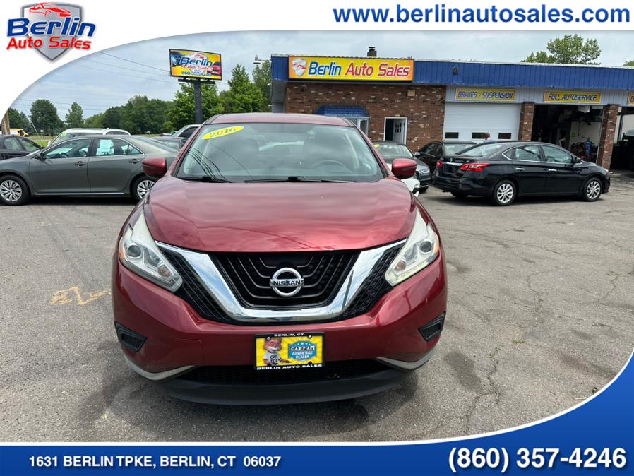 2016 Nissan Murano AWD 4dr S, available for sale in Berlin, Connecticut | Berlin Auto Sales LLC. Berlin, Connecticut 2016 Nissan Murano AWD 4dr S, available for sale in Berlin, Connecticut | Berlin Auto Sales LLC. Berlin, Connecticut