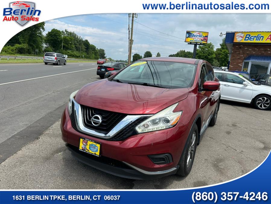2016 Nissan Murano AWD 4dr S, available for sale in Berlin, Connecticut | Berlin Auto Sales LLC. Berlin, Connecticut 2016 Nissan Murano AWD 4dr S, available for sale in Berlin, Connecticut | Berlin Auto Sales LLC. Berlin, Connecticut
