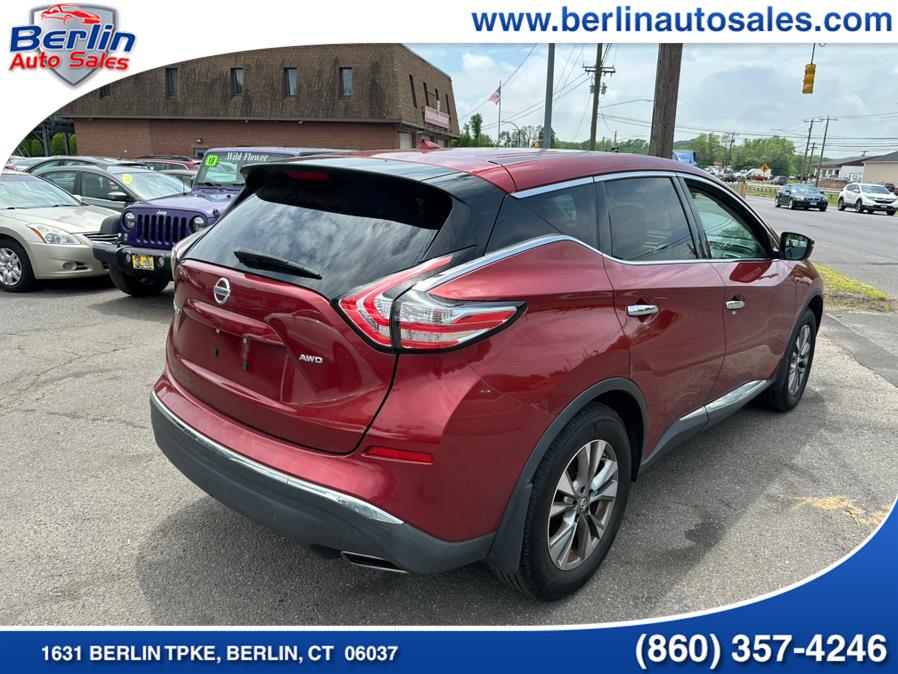 2016 Nissan Murano AWD 4dr S, available for sale in Berlin, Connecticut | Berlin Auto Sales LLC. Berlin, Connecticut 2016 Nissan Murano AWD 4dr S, available for sale in Berlin, Connecticut | Berlin Auto Sales LLC. Berlin, Connecticut