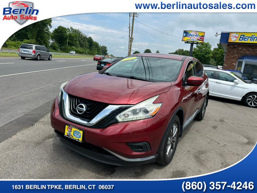 2016 Nissan Murano AWD 4dr S, available for sale in Berlin, Connecticut | Berlin Auto Sales LLC. Berlin, Connecticut 2016 Nissan Murano AWD 4dr S, available for sale in Berlin, Connecticut | Berlin Auto Sales LLC. Berlin, Connecticut