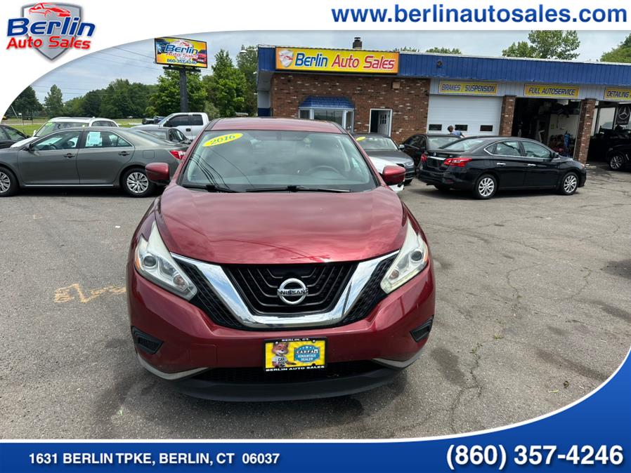 2016 Nissan Murano AWD 4dr S, available for sale in Berlin, Connecticut | Berlin Auto Sales LLC. Berlin, Connecticut 2016 Nissan Murano AWD 4dr S, available for sale in Berlin, Connecticut | Berlin Auto Sales LLC. Berlin, Connecticut
