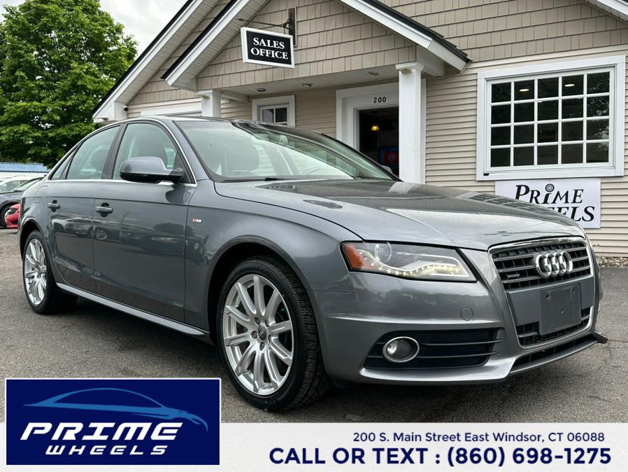 2012 Audi A4 4dr Sdn Auto quattro 2.0T Premium Plus, available for sale in East Windsor, Connecticut | Prime Wheels. East Windsor, Connecticut 2012 Audi A4 4dr Sdn Auto quattro 2.0T Premium Plus, available for sale in East Windsor, Connecticut | Prime Wheels. East Windsor, Connecticut