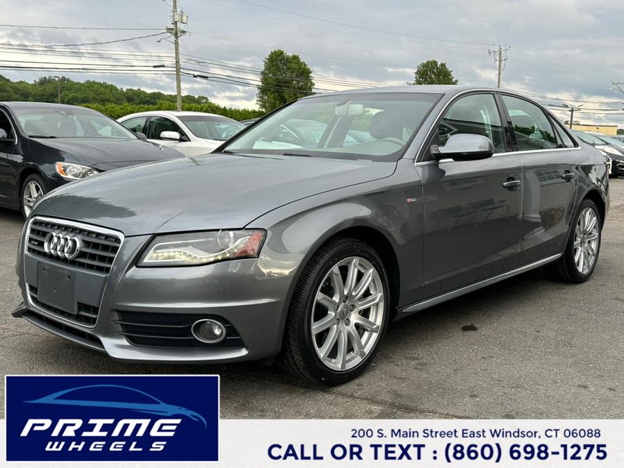 2012 Audi A4 4dr Sdn Auto quattro 2.0T Premium Plus, available for sale in East Windsor, Connecticut | Prime Wheels. East Windsor, Connecticut 2012 Audi A4 4dr Sdn Auto quattro 2.0T Premium Plus, available for sale in East Windsor, Connecticut | Prime Wheels. East Windsor, Connecticut