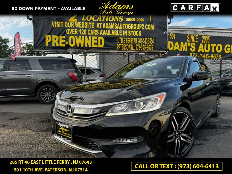 2016 Honda Accord Sedan 4dr I4 CVT Sport, available for sale in Paterson, New Jersey | Adams Auto Group. Paterson, New Jersey