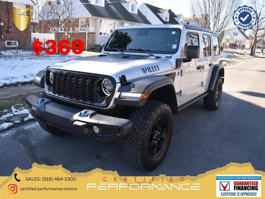 2023 Jeep Wrangler Willys 4xe, available for sale in Valley Stream, New York | Certified Performance Motors. Valley Stream, New York