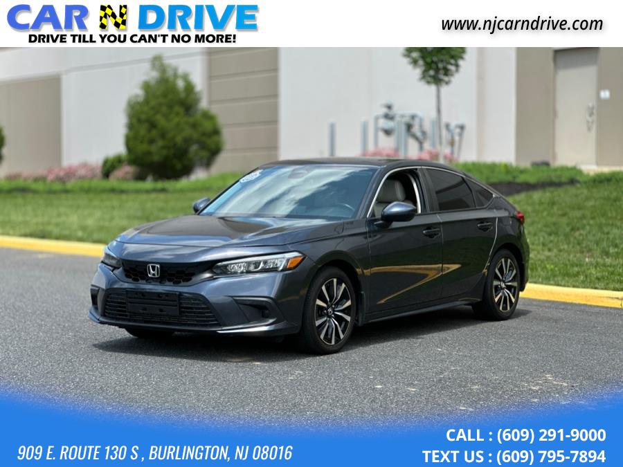 2022 Honda Civic EX-L Hatchback, available for sale in Burlington, New Jersey | Car N Drive. Burlington, New Jersey 2022 Honda Civic EX-L Hatchback, available for sale in Burlington, New Jersey | Car N Drive. Burlington, New Jersey