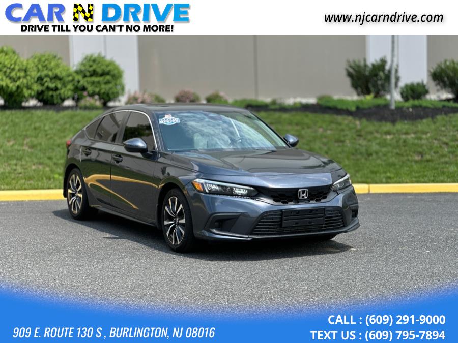 2022 Honda Civic EX-L Hatchback, available for sale in Burlington, New Jersey | Car N Drive. Burlington, New Jersey 2022 Honda Civic EX-L Hatchback, available for sale in Burlington, New Jersey | Car N Drive. Burlington, New Jersey
