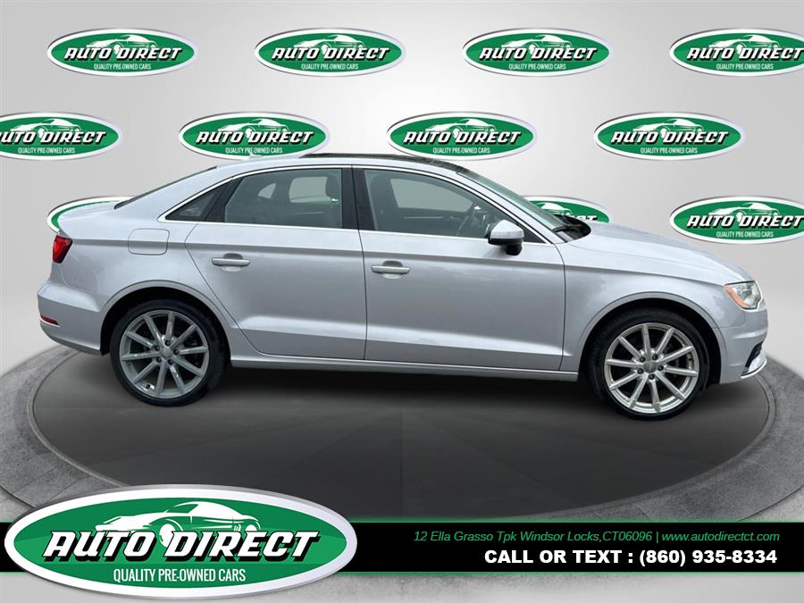 2015 Audi A3 4dr Sdn quattro 2.0T Premium, available for sale in Windsor Locks, Connecticut | Auto Direct LLC. Windsor Locks, Connecticut 2015 Audi A3 4dr Sdn quattro 2.0T Premium, available for sale in Windsor Locks, Connecticut | Auto Direct LLC. Windsor Locks, Connecticut