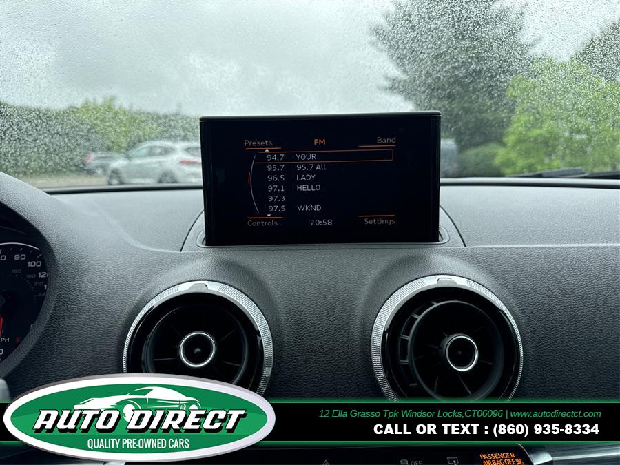 2015 Audi A3 4dr Sdn quattro 2.0T Premium, available for sale in Windsor Locks, Connecticut | Auto Direct LLC. Windsor Locks, Connecticut 2015 Audi A3 4dr Sdn quattro 2.0T Premium, available for sale in Windsor Locks, Connecticut | Auto Direct LLC. Windsor Locks, Connecticut