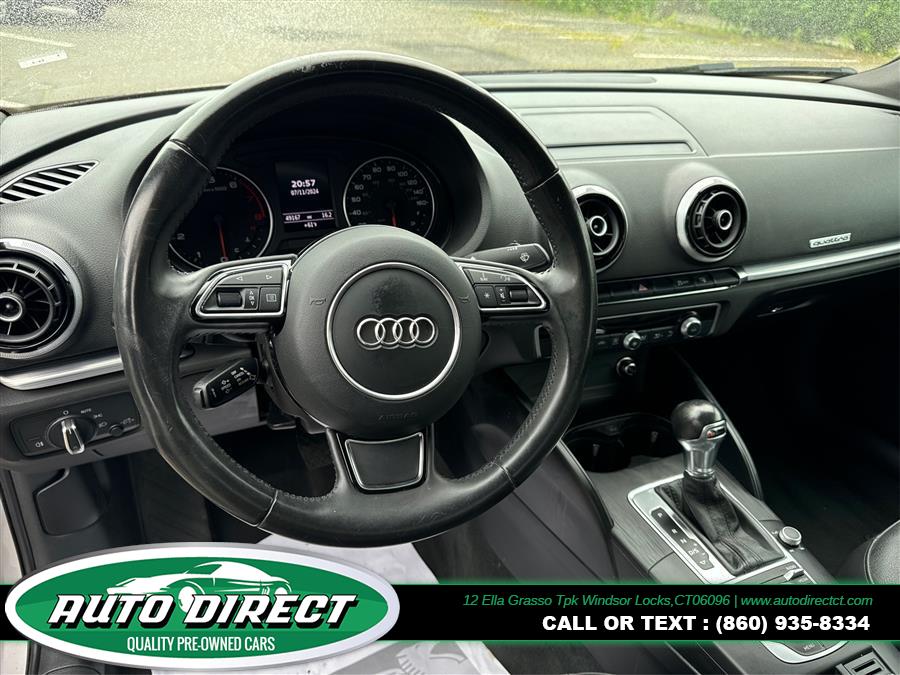 2015 Audi A3 4dr Sdn quattro 2.0T Premium, available for sale in Windsor Locks, Connecticut | Auto Direct LLC. Windsor Locks, Connecticut 2015 Audi A3 4dr Sdn quattro 2.0T Premium, available for sale in Windsor Locks, Connecticut | Auto Direct LLC. Windsor Locks, Connecticut