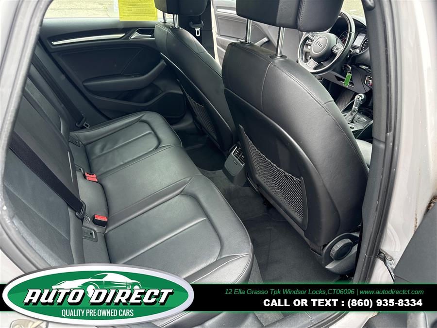 2015 Audi A3 4dr Sdn quattro 2.0T Premium, available for sale in Windsor Locks, Connecticut | Auto Direct LLC. Windsor Locks, Connecticut 2015 Audi A3 4dr Sdn quattro 2.0T Premium, available for sale in Windsor Locks, Connecticut | Auto Direct LLC. Windsor Locks, Connecticut