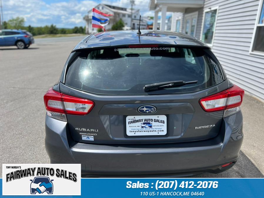 2018 Subaru Impreza Manaul Transmission 2.0i 5-door Manual, available for sale in Hancock, Maine | Fairway Auto Sales. Hancock, Maine 2018 Subaru Impreza Manaul Transmission 2.0i 5-door Manual, available for sale in Hancock, Maine | Fairway Auto Sales. Hancock, Maine