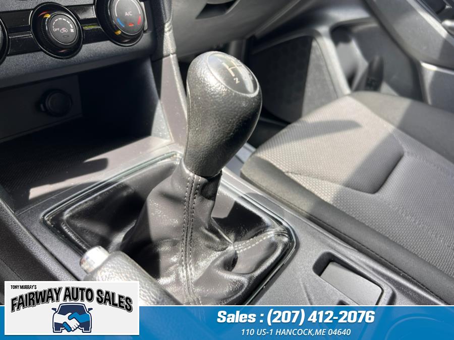 2018 Subaru Impreza Manaul Transmission 2.0i 5-door Manual, available for sale in Hancock, Maine | Fairway Auto Sales. Hancock, Maine 2018 Subaru Impreza Manaul Transmission 2.0i 5-door Manual, available for sale in Hancock, Maine | Fairway Auto Sales. Hancock, Maine