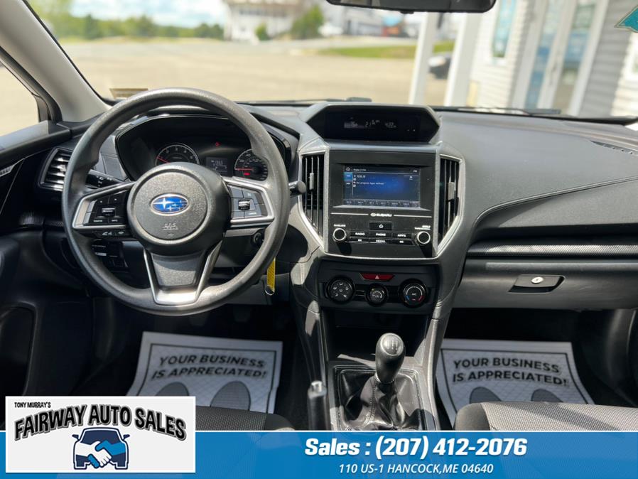 2018 Subaru Impreza Manaul Transmission 2.0i 5-door Manual, available for sale in Hancock, Maine | Fairway Auto Sales. Hancock, Maine 2018 Subaru Impreza Manaul Transmission 2.0i 5-door Manual, available for sale in Hancock, Maine | Fairway Auto Sales. Hancock, Maine