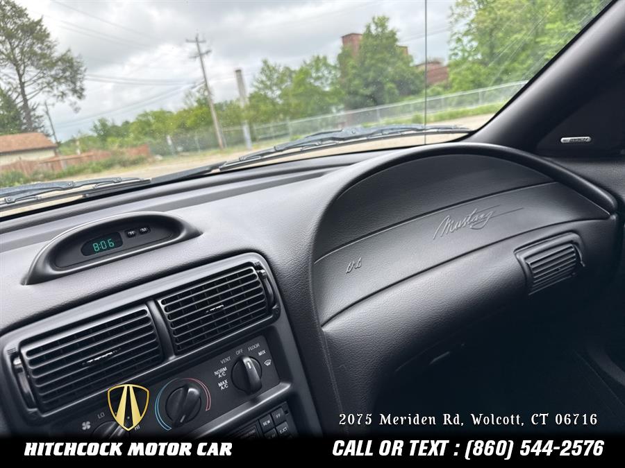 1997 Ford Mustang Cobra, available for sale in Wolcott, Connecticut | Hitchcock Motor Car. Wolcott, Connecticut 1997 Ford Mustang Cobra, available for sale in Wolcott, Connecticut | Hitchcock Motor Car. Wolcott, Connecticut