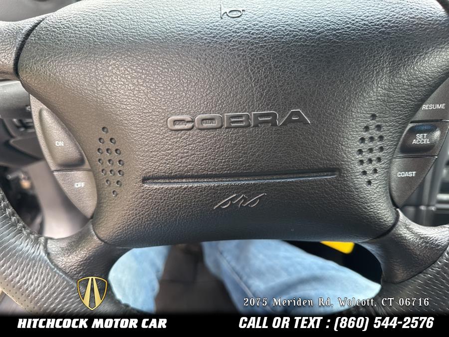 1997 Ford Mustang Cobra, available for sale in Wolcott, Connecticut | Hitchcock Motor Car. Wolcott, Connecticut 1997 Ford Mustang Cobra, available for sale in Wolcott, Connecticut | Hitchcock Motor Car. Wolcott, Connecticut