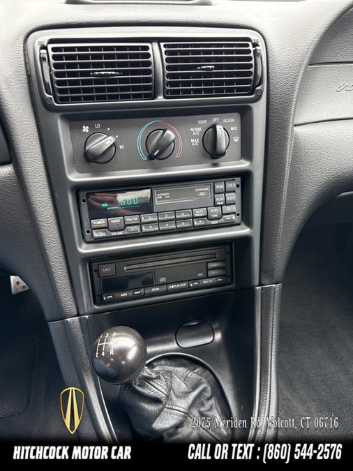 1997 Ford Mustang Cobra, available for sale in Wolcott, Connecticut | Hitchcock Motor Car. Wolcott, Connecticut 1997 Ford Mustang Cobra, available for sale in Wolcott, Connecticut | Hitchcock Motor Car. Wolcott, Connecticut