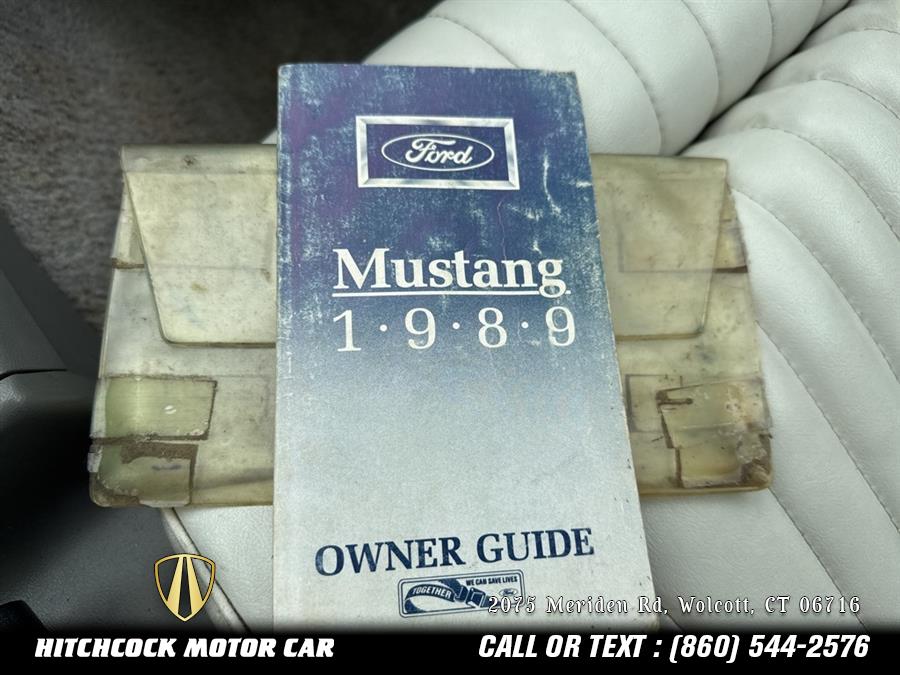 1989 Ford Mustang GT, available for sale in Wolcott, Connecticut | Hitchcock Motor Car. Wolcott, Connecticut 1989 Ford Mustang GT, available for sale in Wolcott, Connecticut | Hitchcock Motor Car. Wolcott, Connecticut