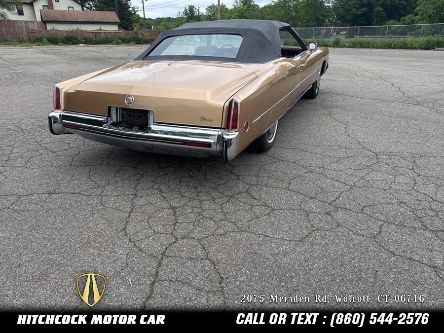 1973 Cadillac Eldorado SPECIAL, available for sale in Wolcott, Connecticut | Hitchcock Motor Car. Wolcott, Connecticut 1973 Cadillac Eldorado SPECIAL, available for sale in Wolcott, Connecticut | Hitchcock Motor Car. Wolcott, Connecticut