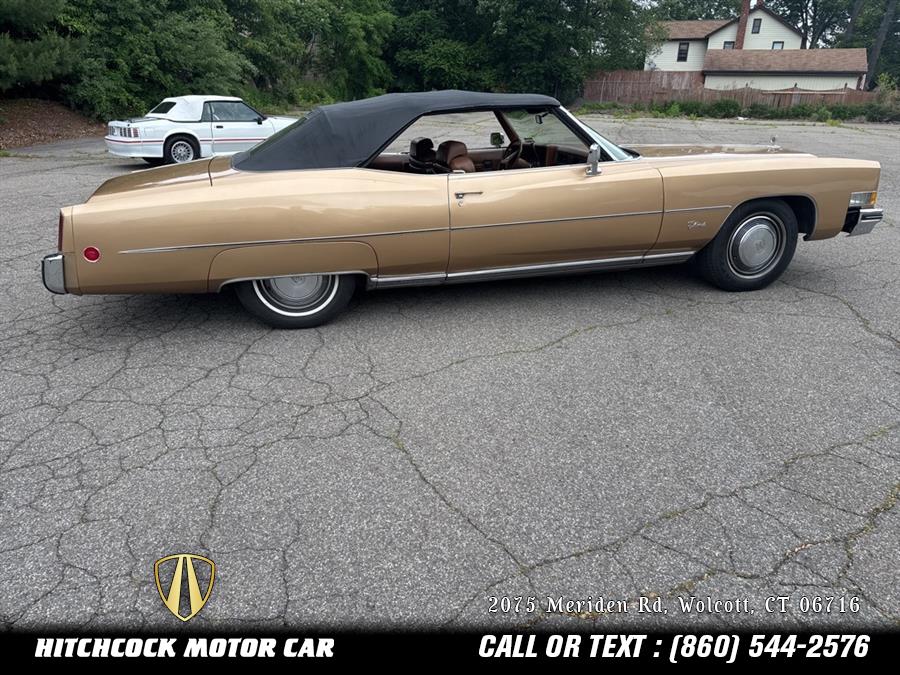 1973 Cadillac Eldorado SPECIAL, available for sale in Wolcott, Connecticut | Hitchcock Motor Car. Wolcott, Connecticut 1973 Cadillac Eldorado SPECIAL, available for sale in Wolcott, Connecticut | Hitchcock Motor Car. Wolcott, Connecticut