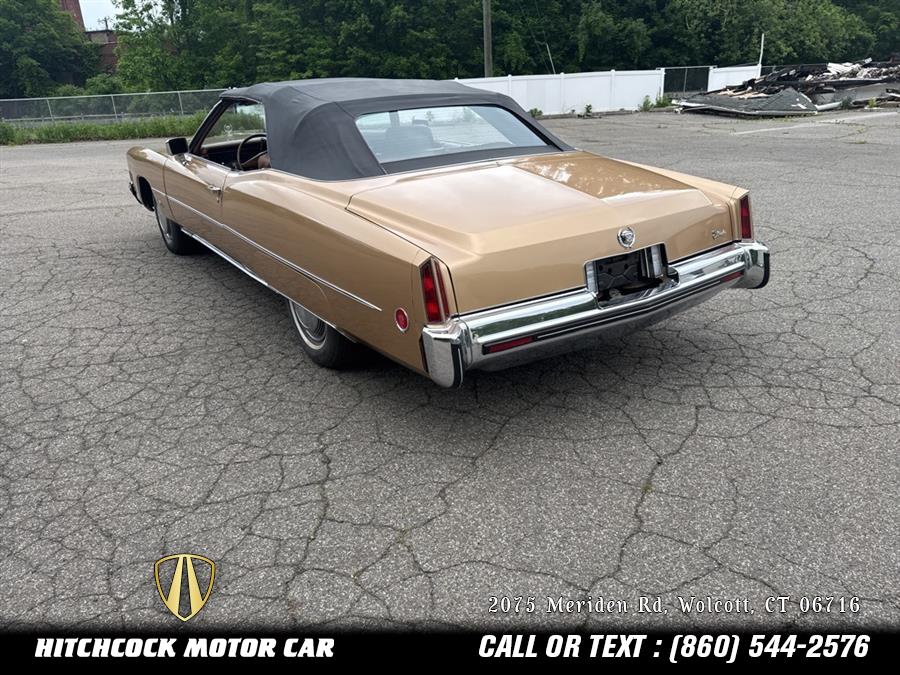 1973 Cadillac Eldorado SPECIAL, available for sale in Wolcott, Connecticut | Hitchcock Motor Car. Wolcott, Connecticut 1973 Cadillac Eldorado SPECIAL, available for sale in Wolcott, Connecticut | Hitchcock Motor Car. Wolcott, Connecticut