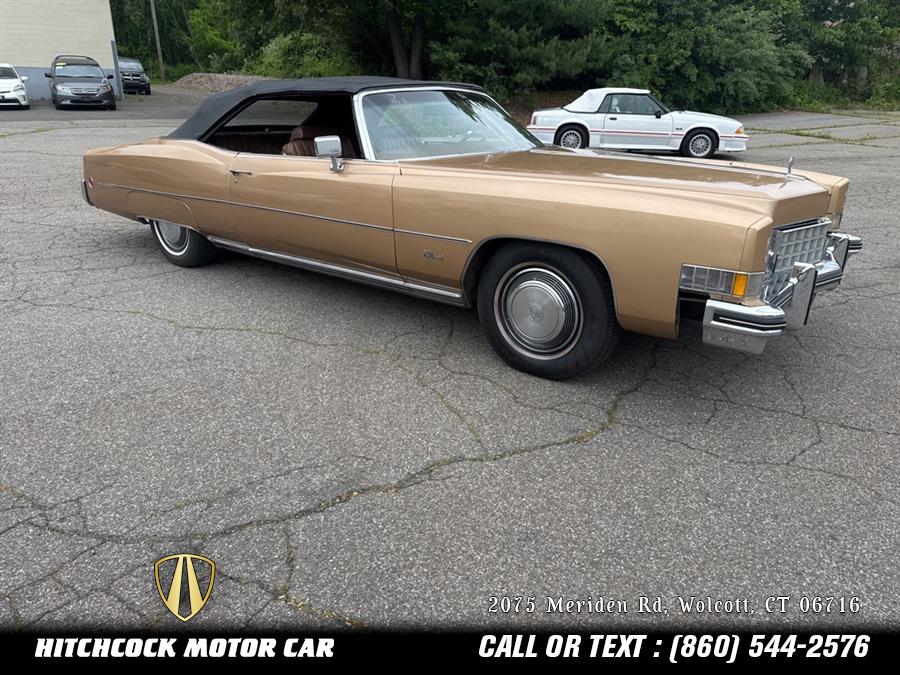 1973 Cadillac Eldorado SPECIAL, available for sale in Wolcott, Connecticut | Hitchcock Motor Car. Wolcott, Connecticut 1973 Cadillac Eldorado SPECIAL, available for sale in Wolcott, Connecticut | Hitchcock Motor Car. Wolcott, Connecticut