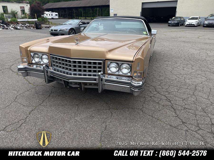 1973 Cadillac Eldorado SPECIAL, available for sale in Wolcott, Connecticut | Hitchcock Motor Car. Wolcott, Connecticut 1973 Cadillac Eldorado SPECIAL, available for sale in Wolcott, Connecticut | Hitchcock Motor Car. Wolcott, Connecticut
