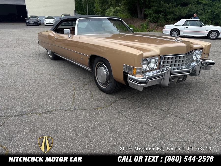 1973 Cadillac Eldorado SPECIAL, available for sale in Wolcott, Connecticut | Hitchcock Motor Car. Wolcott, Connecticut 1973 Cadillac Eldorado SPECIAL, available for sale in Wolcott, Connecticut | Hitchcock Motor Car. Wolcott, Connecticut