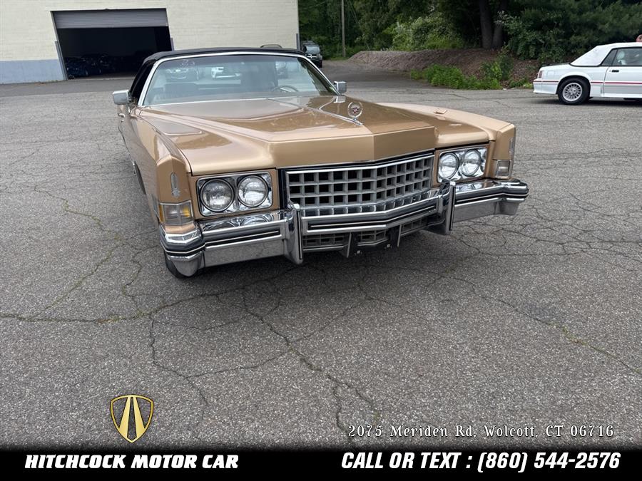 1973 Cadillac Eldorado SPECIAL, available for sale in Wolcott, Connecticut | Hitchcock Motor Car. Wolcott, Connecticut 1973 Cadillac Eldorado SPECIAL, available for sale in Wolcott, Connecticut | Hitchcock Motor Car. Wolcott, Connecticut
