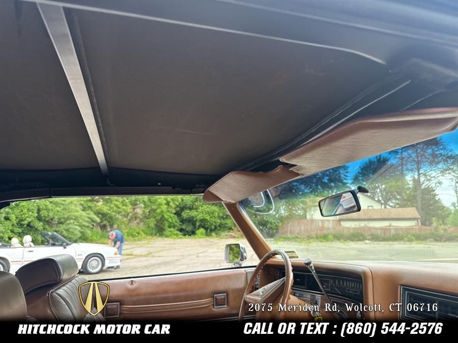 1973 Cadillac Eldorado SPECIAL, available for sale in Wolcott, Connecticut | Hitchcock Motor Car. Wolcott, Connecticut 1973 Cadillac Eldorado SPECIAL, available for sale in Wolcott, Connecticut | Hitchcock Motor Car. Wolcott, Connecticut