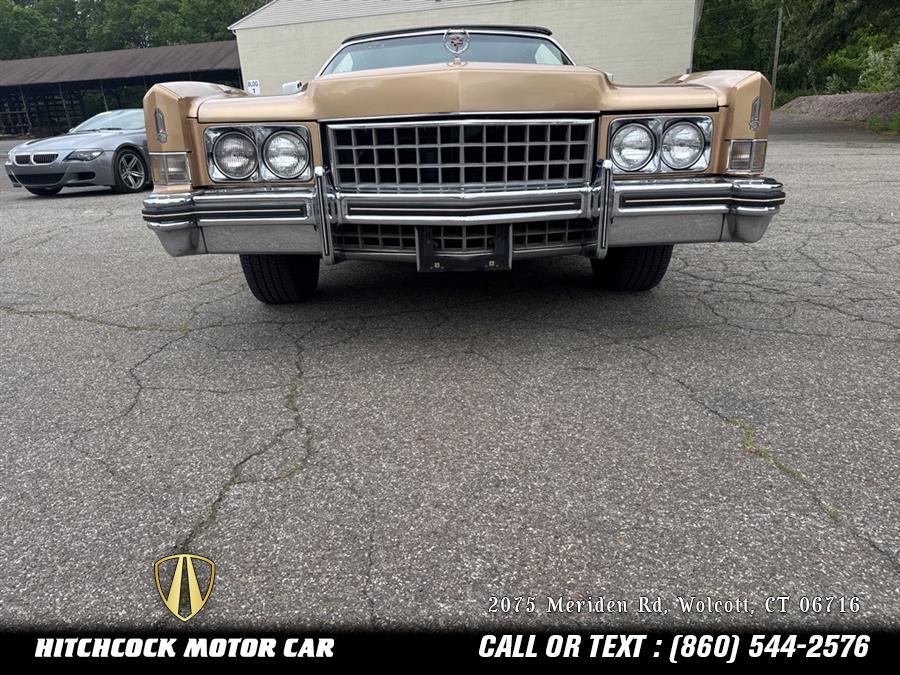 1973 Cadillac Eldorado SPECIAL, available for sale in Wolcott, Connecticut | Hitchcock Motor Car. Wolcott, Connecticut 1973 Cadillac Eldorado SPECIAL, available for sale in Wolcott, Connecticut | Hitchcock Motor Car. Wolcott, Connecticut