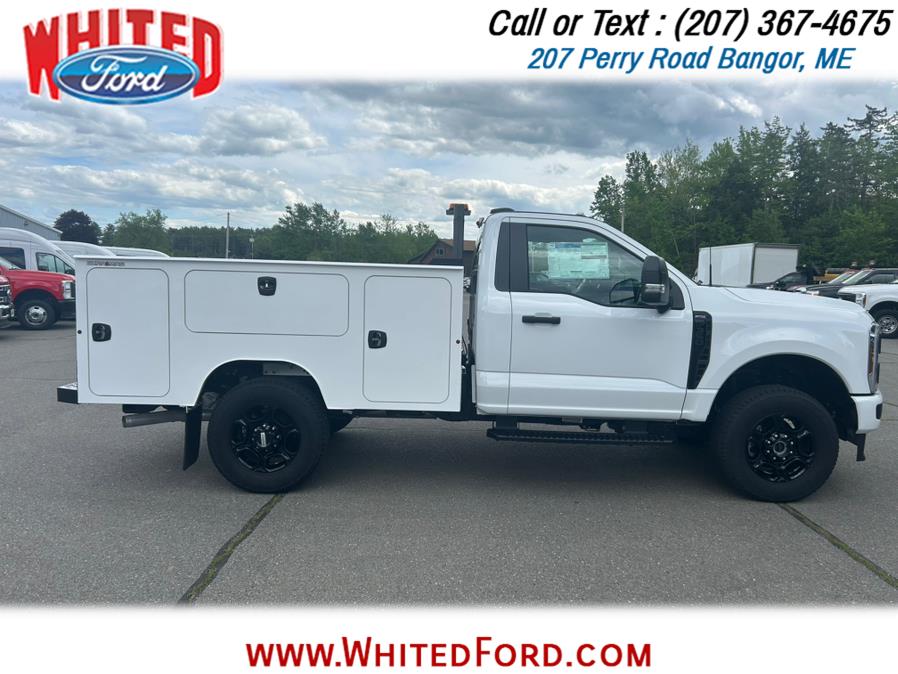 2024 Ford Super Duty F-350 SRW XL 4WD Reg Cab 8'' Service Body, available for sale in Bangor, Maine | Whited Ford. Bangor, Maine 2024 Ford Super Duty F-350 SRW XL 4WD Reg Cab 8'' Service Body, available for sale in Bangor, Maine | Whited Ford. Bangor, Maine
