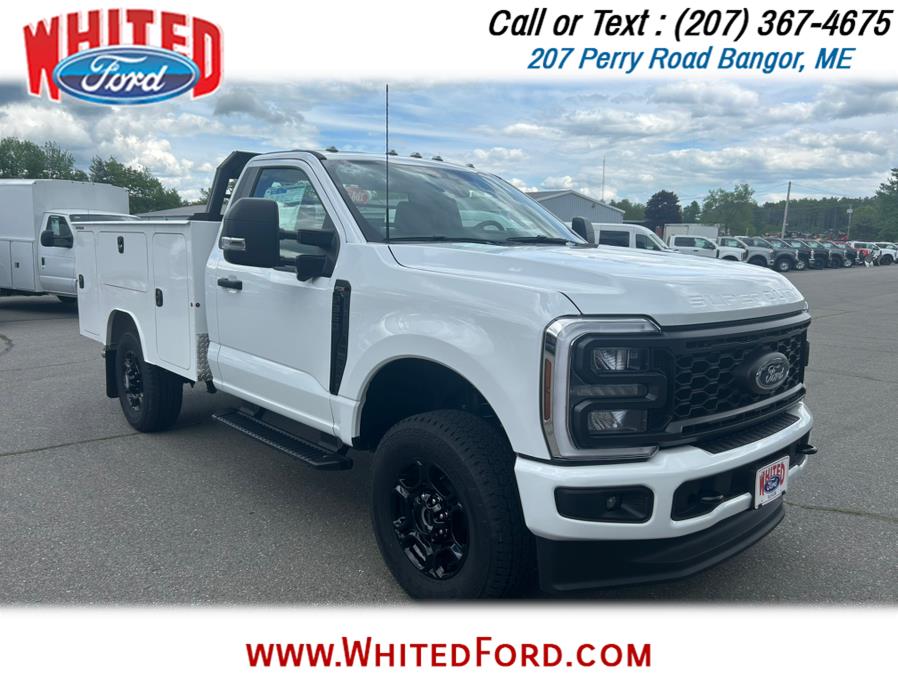 2024 Ford Super Duty F-350 SRW XL 4WD Reg Cab 8'' Service Body, available for sale in Bangor, Maine | Whited Ford. Bangor, Maine 2024 Ford Super Duty F-350 SRW XL 4WD Reg Cab 8'' Service Body, available for sale in Bangor, Maine | Whited Ford. Bangor, Maine