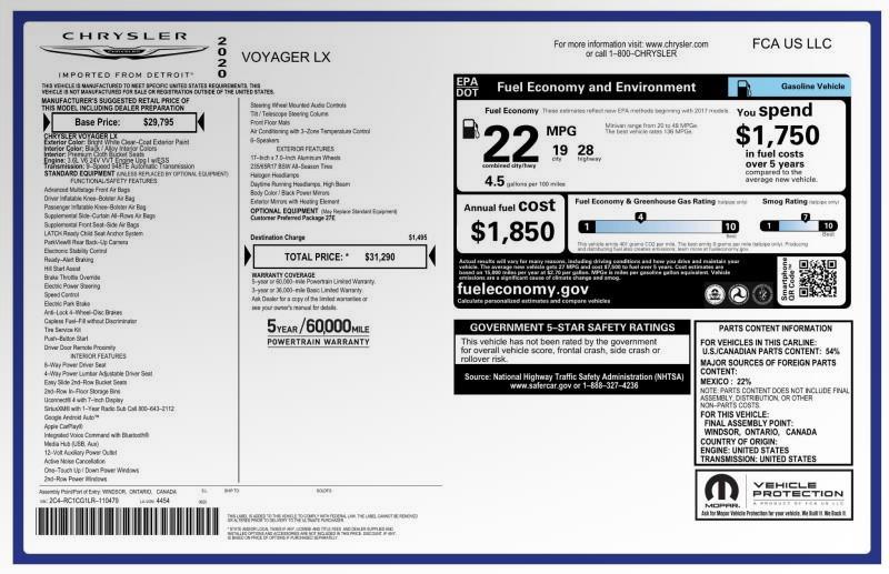 2020 Chrysler Voyager LX FWD, available for sale in Maple Shade, New Jersey | Car Revolution. Maple Shade, New Jersey 2020 Chrysler Voyager LX FWD, available for sale in Maple Shade, New Jersey | Car Revolution. Maple Shade, New Jersey