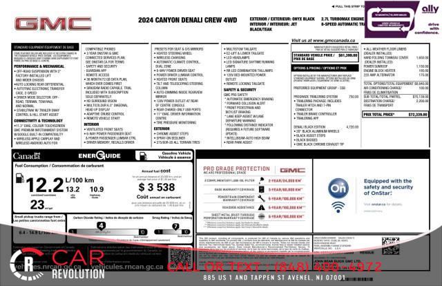 2024 GMC Canyon 4WD Denali CREW CAB, available for sale in Avenel, New Jersey | Car Revolution. Avenel, New Jersey 2024 GMC Canyon 4WD Denali CREW CAB, available for sale in Avenel, New Jersey | Car Revolution. Avenel, New Jersey