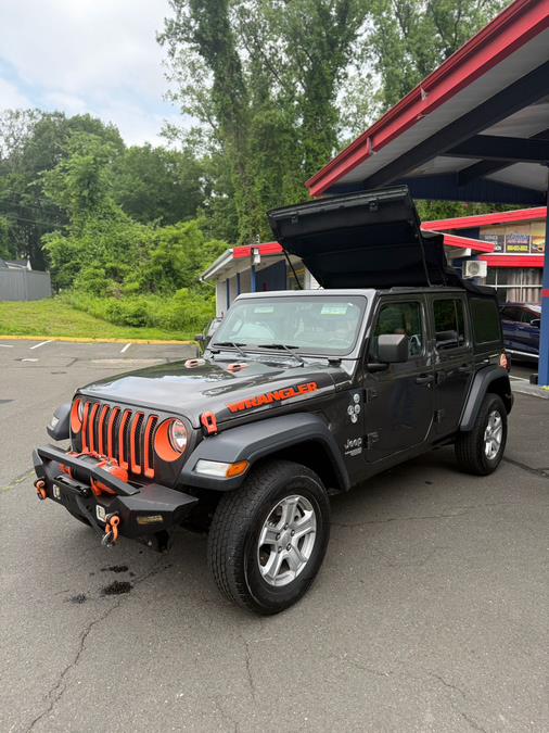 2018 Jeep Wrangler Unlimited Sport S 4x4, available for sale in Windsor Locks, Connecticut | JANNA MOTORS LLC. Windsor Locks, Connecticut 2018 Jeep Wrangler Unlimited Sport S 4x4, available for sale in Windsor Locks, Connecticut | JANNA MOTORS LLC. Windsor Locks, Connecticut