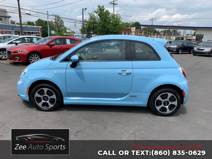 2016 FIAT 500e 2dr HB, available for sale in Manchester, Connecticut | Zee Auto Sports. Manchester, Connecticut 2016 FIAT 500e 2dr HB, available for sale in Manchester, Connecticut | Zee Auto Sports. Manchester, Connecticut