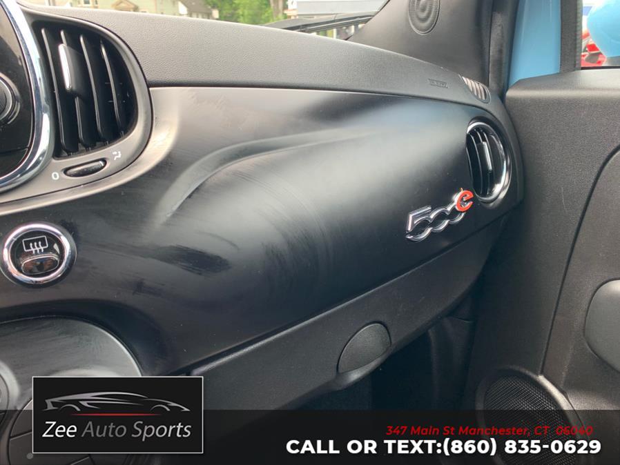 2016 FIAT 500e 2dr HB, available for sale in Manchester, Connecticut | Zee Auto Sports. Manchester, Connecticut 2016 FIAT 500e 2dr HB, available for sale in Manchester, Connecticut | Zee Auto Sports. Manchester, Connecticut