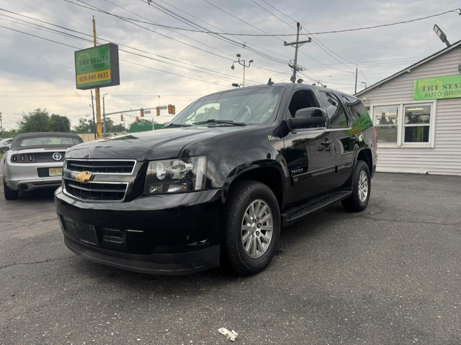 2013 Chevrolet Tahoe Hybrid 4WD 4dr, available for sale in BURLINGTON, New Jersey | Tri States Auto Group. BURLINGTON, New Jersey 2013 Chevrolet Tahoe Hybrid 4WD 4dr, available for sale in BURLINGTON, New Jersey | Tri States Auto Group. BURLINGTON, New Jersey