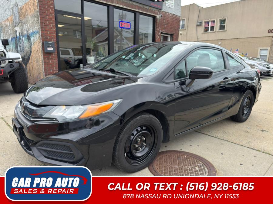2014 Honda Civic Coupe 2dr CVT LX, available for sale in Uniondale, New York | Car Pro Auto. Uniondale, New York 2014 Honda Civic Coupe 2dr CVT LX, available for sale in Uniondale, New York | Car Pro Auto. Uniondale, New York