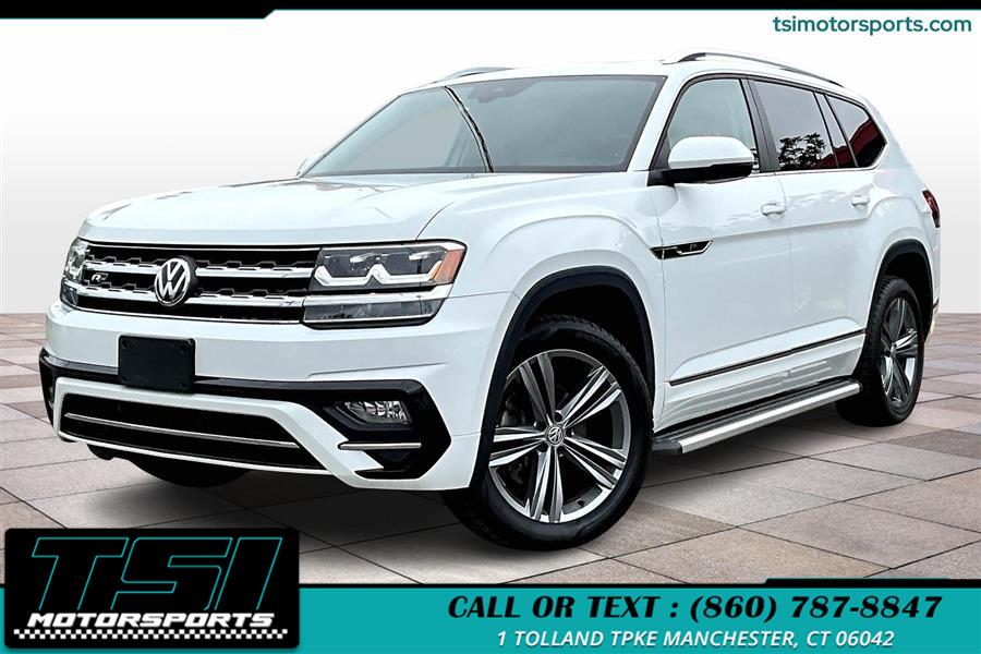 2019 Volkswagen Atlas 3.6L V6 SEL R-Line 4MOTION, available for sale in Manchester, Connecticut | TSI Motorsports. Manchester, Connecticut