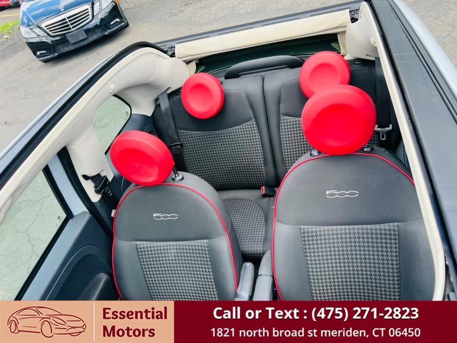 2017 FIAT 500c Pop Cabrio, available for sale in Meriden, Connecticut | Essential Motors. Meriden, Connecticut 2017 FIAT 500c Pop Cabrio, available for sale in Meriden, Connecticut | Essential Motors. Meriden, Connecticut