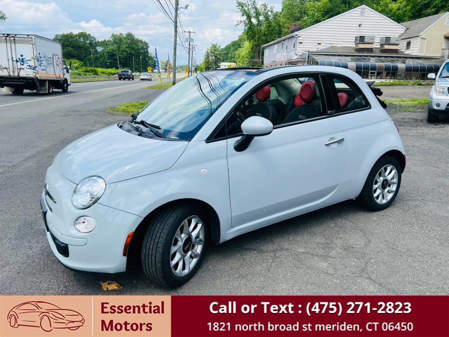 2017 FIAT 500c Pop Cabrio, available for sale in Meriden, Connecticut | Essential Motors. Meriden, Connecticut 2017 FIAT 500c Pop Cabrio, available for sale in Meriden, Connecticut | Essential Motors. Meriden, Connecticut