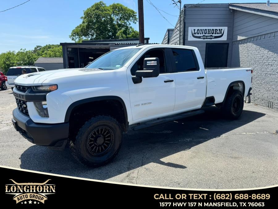 2022 Chevrolet Silverado 2500HD 4WD Crew Cab 172" Work Truck, available for sale in Mansfield, Texas | Longhorn Auto Group. Mansfield, Texas 2022 Chevrolet Silverado 2500HD 4WD Crew Cab 172" Work Truck, available for sale in Mansfield, Texas | Longhorn Auto Group. Mansfield, Texas