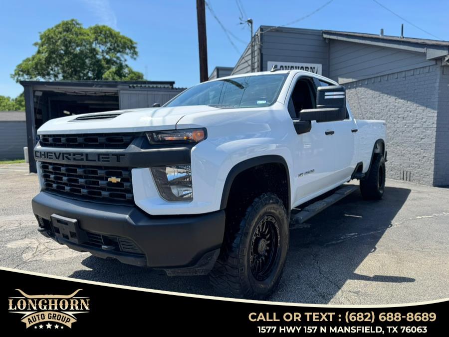 2022 Chevrolet Silverado 2500HD 4WD Crew Cab 172" Work Truck, available for sale in Mansfield, Texas | Longhorn Auto Group. Mansfield, Texas 2022 Chevrolet Silverado 2500HD 4WD Crew Cab 172" Work Truck, available for sale in Mansfield, Texas | Longhorn Auto Group. Mansfield, Texas