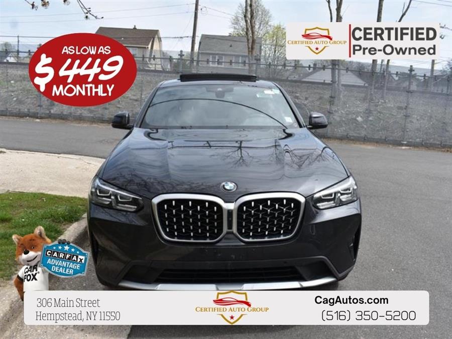 2024 BMW X4 xDrive30i, available for sale in Hempstead, New York | Certified Automotive Group. Hempstead, New York 2024 BMW X4 xDrive30i, available for sale in Hempstead, New York | Certified Automotive Group. Hempstead, New York