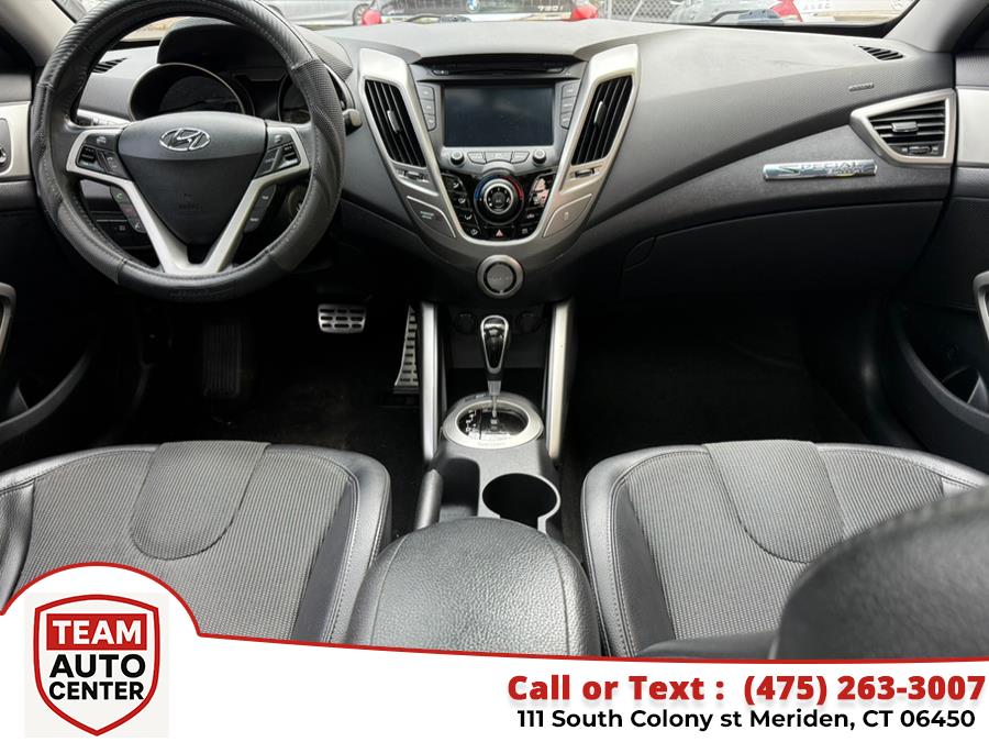 2012 Hyundai Veloster 3dr Cpe Auto w/Black Int, available for sale in Meriden, Connecticut | T E A M Auto Center. Meriden, Connecticut 2012 Hyundai Veloster 3dr Cpe Auto w/Black Int, available for sale in Meriden, Connecticut | T E A M Auto Center. Meriden, Connecticut