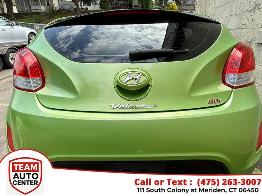 2012 Hyundai Veloster 3dr Cpe Auto w/Black Int, available for sale in Meriden, Connecticut | T E A M Auto Center. Meriden, Connecticut 2012 Hyundai Veloster 3dr Cpe Auto w/Black Int, available for sale in Meriden, Connecticut | T E A M Auto Center. Meriden, Connecticut