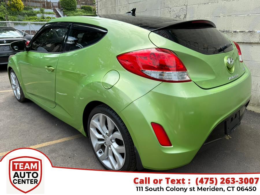 2012 Hyundai Veloster 3dr Cpe Auto w/Black Int, available for sale in Meriden, Connecticut | T E A M Auto Center. Meriden, Connecticut 2012 Hyundai Veloster 3dr Cpe Auto w/Black Int, available for sale in Meriden, Connecticut | T E A M Auto Center. Meriden, Connecticut
